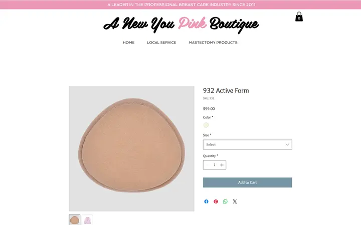 Website page titled 932 Active Form | Anewyou